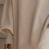 Ludovica | Oversize pulóver széles nyakkal