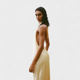Gala - Szatén Halter Ruha