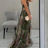 Giselle | Virágmintás maxi ruha