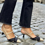 Florette - Elegáns slingback cipők