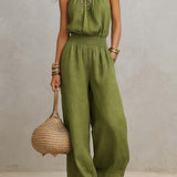 Ainara | Halter nyakú overall