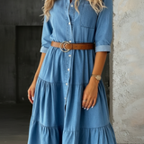 Barbora | Elegáns, laza farmerruha