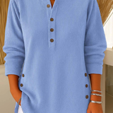 Nives | Henley tunika gombokkal