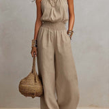 Ainara | Halter nyakú overall