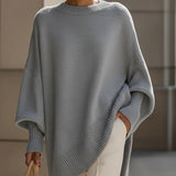 Ludovica | Oversize pulóver széles nyakkal