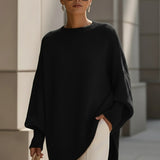 Ludovica | Oversize pulóver széles nyakkal