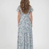 Noémie | Virágmintás Chiffon Maxi Ruha
