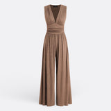 Leonor - Ujjatlan, Széles Lábú Elegáns Overall