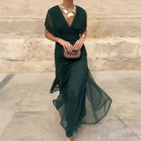 Luana - Elegáns V-nyakú ruha