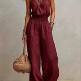 Ainara | Halter nyakú overall