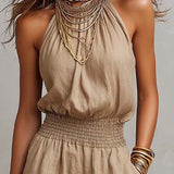 Ainara | Halter nyakú overall