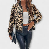 Raquel - Elegáns Leopárdmintás Kabát