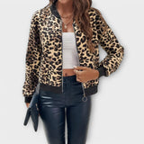 Raquel - Elegáns Leopárdmintás Kabát