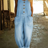 Graça - Vintage Mosott Denim Overál